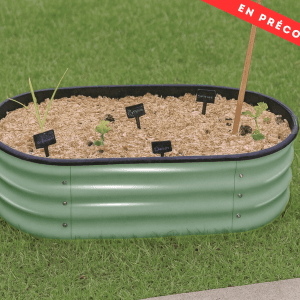 Bac acier galvanisé Jad'in - vert tendre